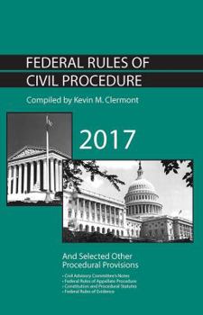 Paperback Federal Rules of Civil Procedure and Selected Other Procedural Provisions (Selected Statutes) Book