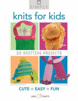 Paperback Simply Knits for Kids: 20 Knitting Projects Book