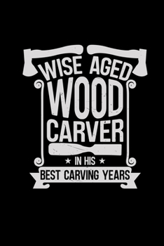 His best wood carving carver years: 6x9 WOOD CARVING | dotgrid | dot grid paper | notebook | notes