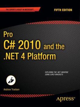 Paperback Pro C# 2010 and the .Net 4 Platform Book