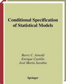 Paperback Conditional Specification of Statistical Models Book