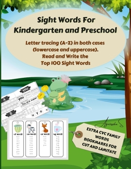 Paperback Top 100 Sight Words For kindergarten and Preschool Book