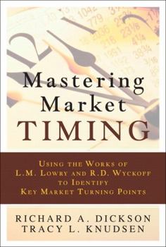 Paperback Mastering Market Timing: Using the Works of L.M. Lowry and R.D. Wyckoff to Identify Key Market Turning Points (Paperback) Book