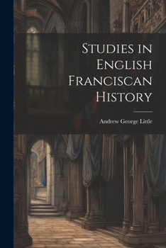 Paperback Studies in English Franciscan History Book