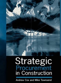 Hardcover Strategic Procurement in Construction Book