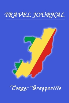 Travel Journal | Congo-Brazzaville | 50 Half Blank Pages |