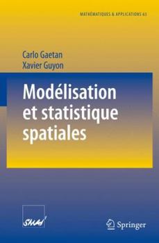 Paperback Modélisation Et Statistique Spatiales [French] Book