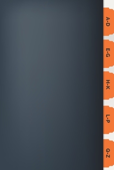 Easy Tab Password Reminder : Notebook for Storing Passwords and Login Details