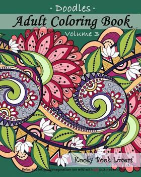 Paperback Adult Coloring Book - Doodles, Volume 3 Book