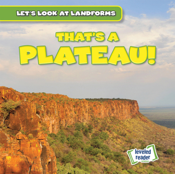 Paperback That's a Plateau! Book