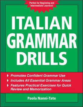 Paperback Italian Grammar Drills Book