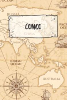 Congo: Dotted Travel Diary Notebook or Journey Dotted Grid Journal - Holiday Trip Pocketbook for Men and Women with Dots