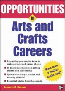 Paperback Opportunities in Arts and Crafts Careers Book