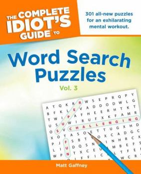 Paperback The Complete Idiot's Guide to Word Search Puzzles, Volume 3 Book