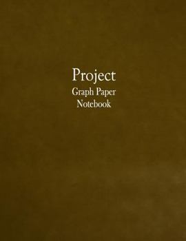 Paperback Project Graph Paper Notebook: 1/4 Inch Dot Grid Graph Ruled Book