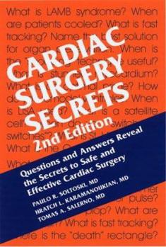 Paperback Cardiac Surgery Secrets Book