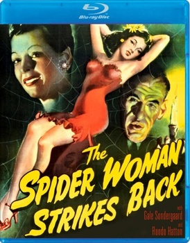 Blu-ray The Spider Woman Strikes Back Book