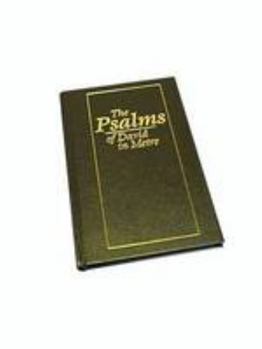 Hardcover The Psalms of David in Metre Book