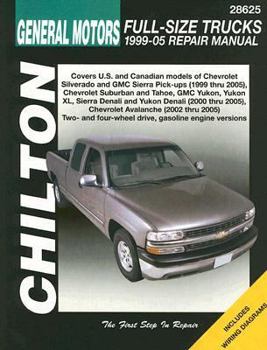 Paperback General Motors Full-Size Trucks Repair Manual Book