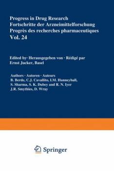 Paperback Progress in Drug Research / Fortschritte Der Arzneimittelforschung / Progrès Des Recherches Pharmaceutiques Book