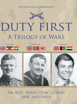 Hardcover DUTY FIRST - A Trilogy of Wars Book
