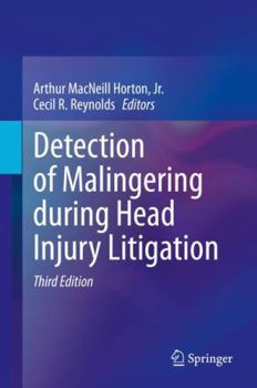 Paperback Detection of Malingering during Head Injury Litigation Book