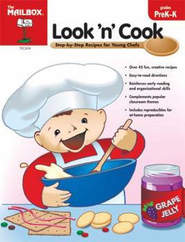 Paperback Look 'n' Cook: Step-by Step Recipes for Young Chefs Preschool/Kindergarten Book