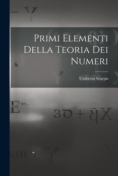 Paperback Primi Elementi Della Teoria Dei Numeri [Italian] Book