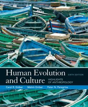 Paperback Human Evolution and Culture: Highlights of Anthropology Book