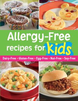 Hardcover Allergy Free Recipes for Kids Book
