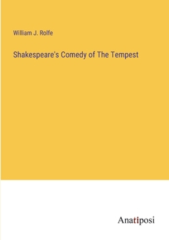 Paperback Shakespeare's Comedy of The Tempest Book