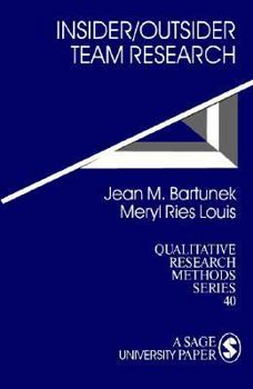 Paperback Insider/Outsider Team Research (Qualitative Research Methods) Book