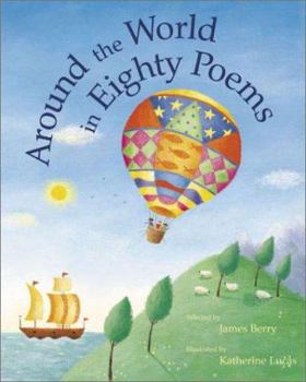 Hardcover Around the World in Eighty Poems Book