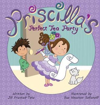 Hardcover Priscilla's Perfect Tea Party Book
