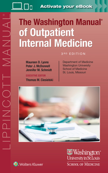 Paperback The Washington Manual of Outpatient Internal Medicine Book