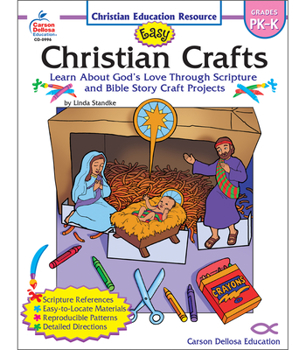 Paperback Easy Christian Crafts: Grades Pk-K Book