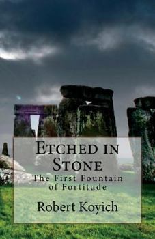 Paperback Etched in Stone: Forging Fate (The 7th Fountain) Book