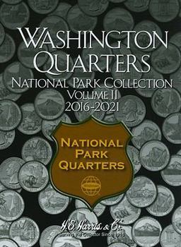 Misc. H.E. Harris(r) Coin Folder - National Park Quarters Collection #2: 2016-2021 Book