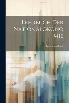 Paperback Lehrbuch der Nationalökonomie [German] Book