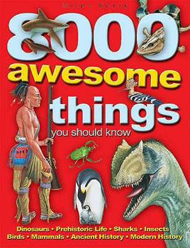 Paperback 8000 Awesome Things You Should Know Book