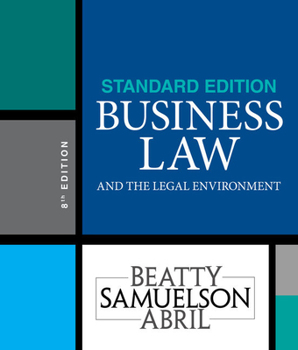 Hardcover Business Law and the Legal Environment, Standard Edition Book