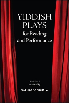 Hardcover Yiddish Plays for Reading and Performance Book