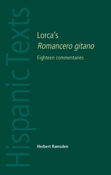 Paperback Lorca's Romancero Gitano: Eighteen Commentaries Book