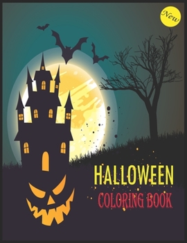 Paperback Halloween Coloring Book: 50 New Spooky, Fun, Tricks and Treats Relaxing Coloring Pages for Adults Relaxation. Halloween Gifts for Teens, Childr Book