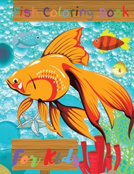 Paperback Fish Coloring Book For Kids: Ocean/Sea Coloring Book