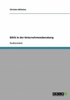 Paperback Ethik in der Unternehmensberatung [German] Book