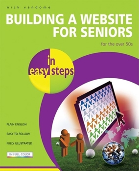 Paperback Building a Website for Seniors in Easy Steps Book