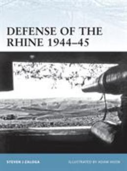 Paperback Defense of the Rhine 1944-45 Book