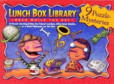 Hardcover Lunch Box Library: 9 Puzzle Mysteries Book