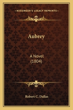 Paperback Aubrey: A Novel (1804) Book